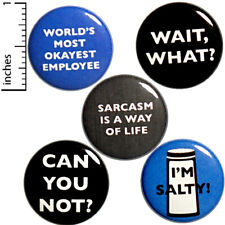Funny Sarcastic Fridge Magnets Work Humor Can You Not? Gift Set 5 Pack 1