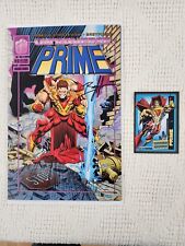 Prime #2 Ultraverse Malibu Comics 1993 Norm Breyfogle Double Autograph Auto Card picture