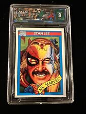 1990 Impel Marvel Universe #161 Stan Lee PGX 9💎 picture