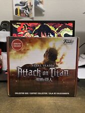 Funko Attack on Titan Final Season Collector's Box GameStop Exclusive IN HAND picture