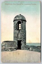 Watch Tower Fort Marion St Augustine Florida Fl Postcard picture