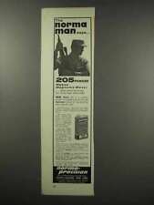 1966 Norma 205 Smokeless Powder Ad - The Norma Man picture