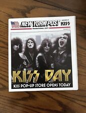 KISS DAY 11/30/23 MSG END OF ROAD FINAL SHOWS NEW YORK POST NEWSPAPER WRAPAROUND picture