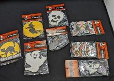 Lot Of 8 Vintage 1994 Boo-Tique 8' Garland Witches Bats & Ghosts OH MY All NIP picture