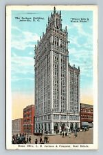 Asheville NC-North Carolina The Jackson Building, Vintage Postcard picture
