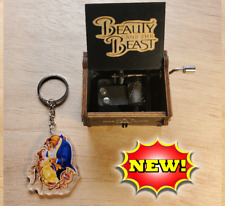 Beauty and the Beast music box + acrylic  Beauty and the Beast keychain picture