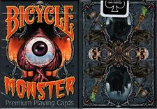 Limited Edition Monster v2 Bicycle Playing Cards Poker Size Deck USPCC Custom picture