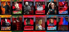SLASHER SQUAD SERIES 1 - COMPLETE 6 CARD SET FRIDAY THE 13TH NIGHTMARE HALLOWEEN picture