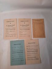 Vintage ST Aloysius School  Little Falls Mn Minnesota  Report Cards  picture