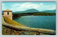 Kingston NY-New York, Ashokan Reservoir, Mountains and Lake, Vintage Postcard picture