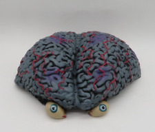 2000 Disguise Inc Rubber Gory Brain with Eyeballs Mask/Cap Halloween Costume picture