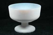 Vintage Opalescent Milk Glass Candy Dish Pattern Rainfall? Bark?  picture