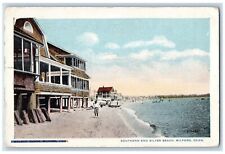 Milford Connecticut CT Postcard Southern End Silver Beach Sea Shore 1919 Antique picture