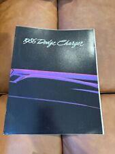 1986 Dodge Charger Original Sales Brochure - 16 Pages picture