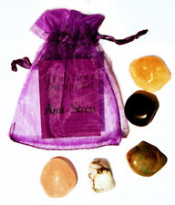 Anti-Stress Gemstone Therapy Kit: Amazonite, Howlite, Citrine, Rose Quartz,... picture