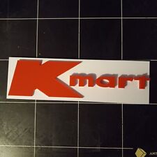 12 Inch Vintage Old Style 3D Kmart Sign, Red Version. 3D Reproduction Logo picture