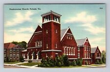 Pulaski VA-Virginia, Presbyterian Church, Antique, Vintage Souvenir Postcard picture