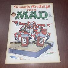 1962 January MAD MAGAZINE #68 Santa Cover Dick Martin Fraternities ￼ picture