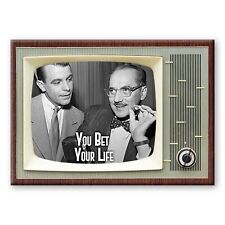 YOU BET YOUR LIFE TV Show Classic TV 3.5 inches x 2.5 inches FRIDGE MAGNET picture