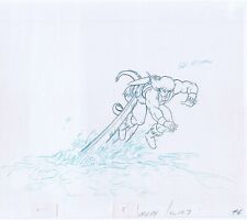 He-Man MOTU 1983 Original Art w/COA Animation Production Pencils 127 T-6 picture