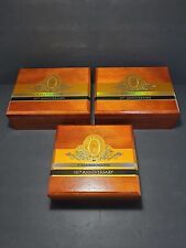 Lot of 3 Perdomo 10th Anniversary Wooden Cigar Boxes  picture