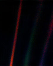 NASA VOYAGER 1 EARTH PALE BLUE DOT 11x14 SILVER HALIDE PHOTO PRINT picture