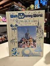 Vintage 1991 Walt Disney World 20 Magical Years Hardcover Souvenir Photo Book picture