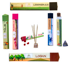 JALLAN Organic Natural All 7 Fragrance Incense Sticks Pack of 30 Stick Each picture