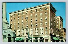 Troy NY - New York, Outside view of Hendrick Hudson Hotel, Chrome, Postcard picture