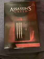 ASSASSIN'S CREED AGUILAR'S REPLICA REAL STEEL KNIVES WITH BOOK AUTHENTIC UBISOFT picture
