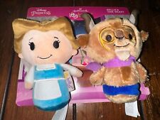 Hallmark Itty Bitty Beauty & the Beast Set: Belle in Blue Dress and Beast plush picture
