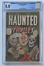 Haunted Thrills #11 (1953) CGC 5.0 OWW - Nazi Death Camp Story- Pre-code Farrell picture