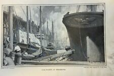1909 American Coastwise Caravans Ships Boats picture