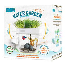 Back to the Roots Water Garden Mini Ecosystem Hydroponics Plus Aquarium picture