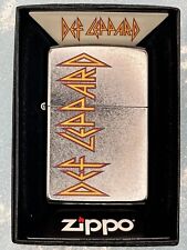 2019 Def Leppard Chrome Zippo Lighter NEW picture