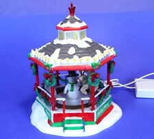 Modified Lemax Animated Christmas Gazebo Merry-Go-Round picture