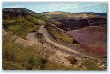 Hibbing Minnesota MN Postcard Hull Rust Mine Crushing Plant Scene c1960s Vintage picture