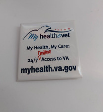 My Health My Care 24/7 Access to VA Large Square Lapel Pin picture