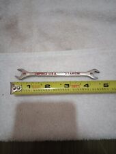 IMPREX U.S.A. NON MAGNETIC TITANIUM OPEN END WRENCH 9mm/8mm picture
