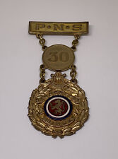 PNS Sangerfest Pacific Norwegian Singers Association 30 Medal Badge Pin (50) picture