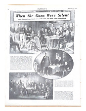 1919 Gun Controversy Congress Article Vintage Print Ad Collier's  picture