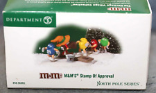 DEPT 56 M&M'S STAMP OF APPROVAL 56865 NORTH POLE SNOW VILLAGE CHRISTMAS picture