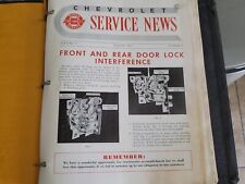 Vintage Chevrolet Service News Various Volumes From December 1947 - August 1953 picture