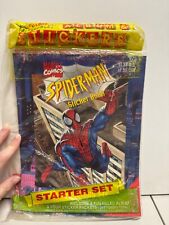 Marvel Comics Spider-Man Sticker Book Starter Set Sealed picture