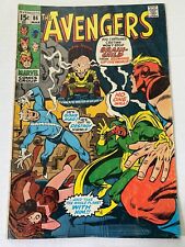 AVENGERS #86 Brain-Child to the Dark Tower Came 1971 J Buscema Cover 15¢ Marvel picture