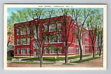 Kirksville MO-Missouri, High School, Antique, Vintage Souvenir Postcard picture