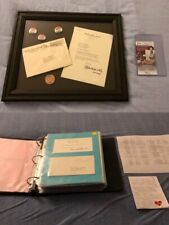 Vice President Hubert H. Humphrey signed frame, 67 Political Letters/cards lot picture