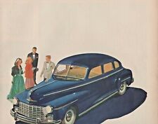 1947 Dodge Automobile Vintage Print Ad A Touch Of Glamour And A Dash Of Taste picture