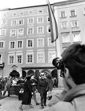 1991 Press Photo MOZART Geburtshaus Salzburg Austria 200th Death Anniversary kg picture