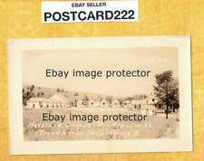 VT Wilmington 1930-50s vintage RPPC postcard HAYSTACK CABINS ROUTE 9 VERMONT picture